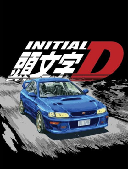 Initial D Character Card - Bunta Fujiwara (Impreza WRX STI)