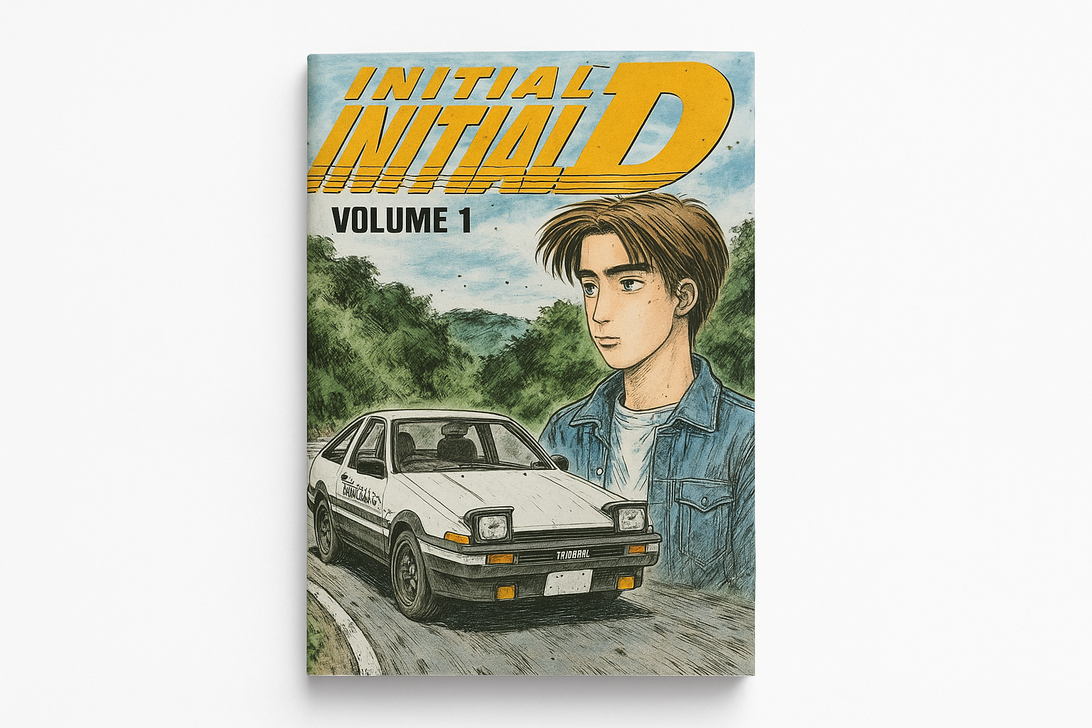 Initial D Volume 1 Cover